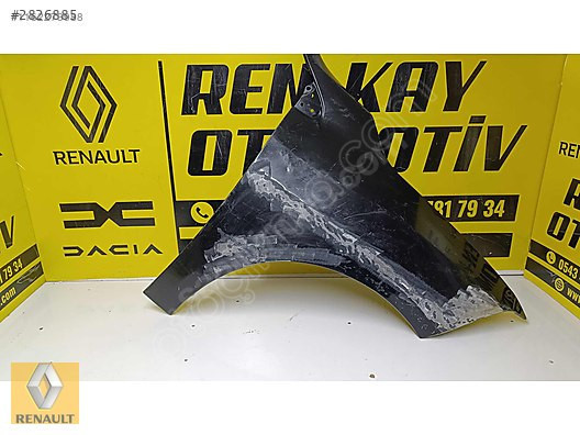 Orjinal Renault Fluence Sağ Ön Çamurluk Çıkma Parça - Renk