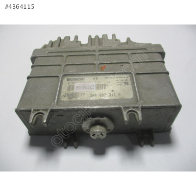 Volkswagen Golf 3 1.8 Motor Beyni 0261203591 3A0907311A