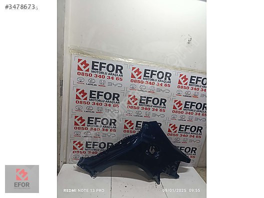 TOYOTA COROLLA SOL ARKA ÇAMURLUK ORJİNAL ÇIKMA YEDEK PARÇA
