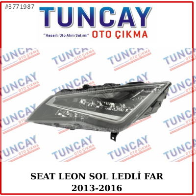 SEAT LEON SOL LEDLİ FAR 2013-2016 YEDEK PARÇA