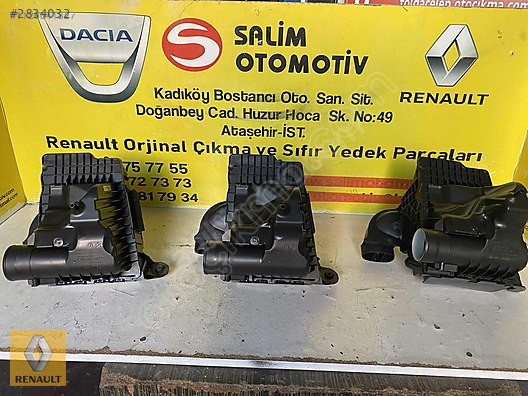 Renault Megane 4 Orjinal Sıfır Hava Filtre Kazanı ve Ek Parça