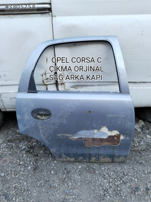 OPEL CORSA C ÇIKMA ORJİNAL SAĞ ARKA KAPI