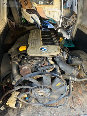 Land Rover vogue L322 3.0Td6 m57 çıkma komple motor
