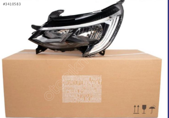 RENAULT TALİANT SOL FAR ORİJİNAL MAİS 260604439R
