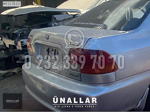 1999 HONDA CİVİC BAGAJ KAPAĞI ve TÜM AKSAM | ÜNALLAR OTO ÇIKMA |