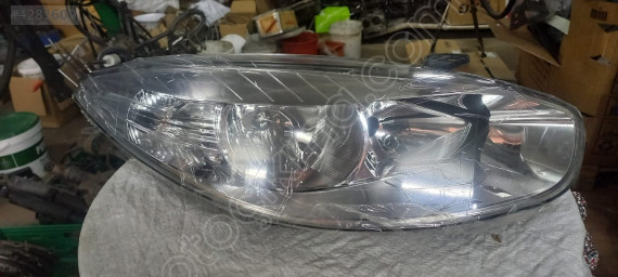 Fluence sağ far (motorlu) krom OEM 260105345R sıfır yan sanayi