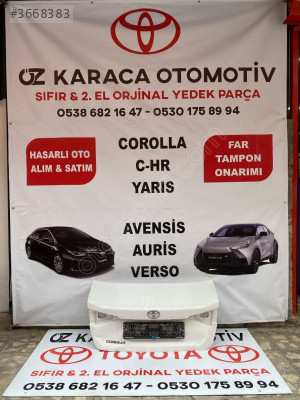 2019-2025 TOYOTA COROLLA ÇIKMA ORJİNAL BAGAJ KAPAĞI