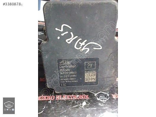 Toyota Yaris ABS BEYİN 89541-0D480 06.2109-8060.3 06.2623-3109.1