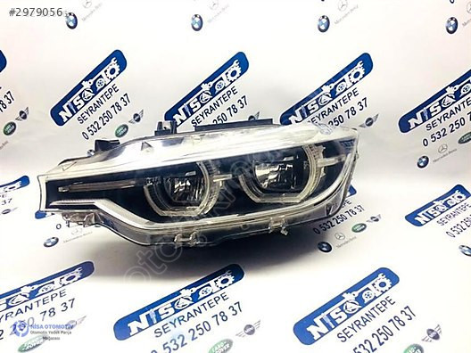 BMW 3 SERİSİ F30 KASA SOL FAR LCİ LEDLİ ORJ ÇIKMA 7453481-01