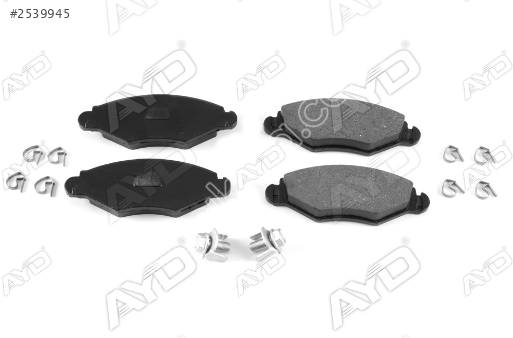 Ön Fren Balatası (Çelik Segmanlı) Kangoo 1.9D AYD 60035A