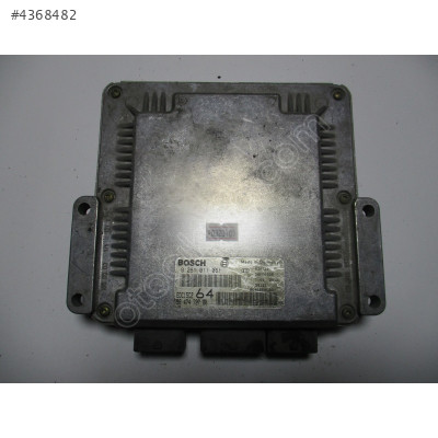 Peugeot 307 2.0 HDI Motor Beyni EDC15C2 64 0281011081 9647472780