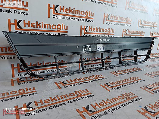 VW TİGUAN ORJİNAL ÖN TAMPON PANJURU SIFIR KULLANILMAMIŞ HATASIZ