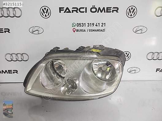 VW CADDY ÖN SOL FAR ORJİNAL HATASIZ