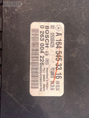 A1645453316 MERCEDES W164 ML PARK SENSÖR BEYNİ