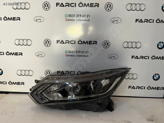 NİSSAN QASHQAİ  SOL ÖN FAR ORJİNAL