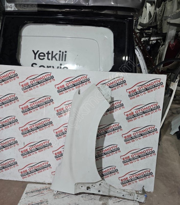 2017/2023 DACİA DUSTER BEYAZ SAĞ ÖN ÇAMURLUK ORJINAL BOYASIZ