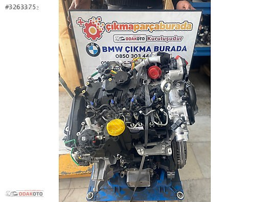 Dacia Duster 1.5 Dci (K9K 876) Euro 6 Sıfır Motor Fatural