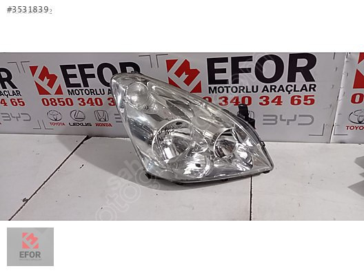 TOYOTA VERSO SAĞ FAR ORJİNAL ÇIKMA YEDEK PARÇA 04-07