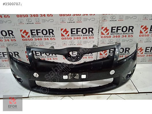 TOYOTA AURİS ÖN TAMPON ORJİNAL ÇIKMA YEDEK PARÇA 10-12