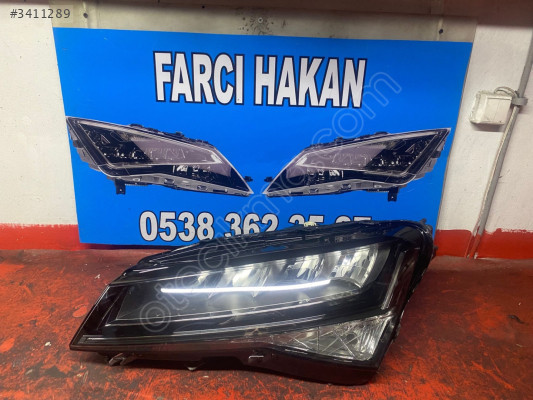 SKODA SUPERB ORJİNAL ÇIKMA SOL FAR 2021 2022