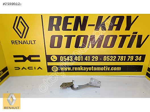 RENAULT FLUENCE KAPUT MENTEŞELERİ ÇIKMA PARÇA RENKAY OTOMOTİ