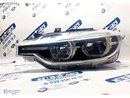 BMW 3 SERİSİ F30 KASA SOL FAR LCİ LEDLİ ORJ ÇIKMA 7453481-01