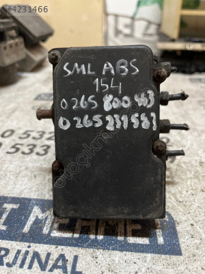 ÇIKMA OPEL CORSA C 0 265 800 443 0 265 231 583 ABS BEYNİ&POMPASI