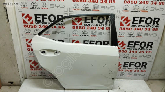 TOYOTA COROLLA SAĞ ARKA KAPI ORJİNAL ÇIKMA YEDEK PAÇRA 2013-2018