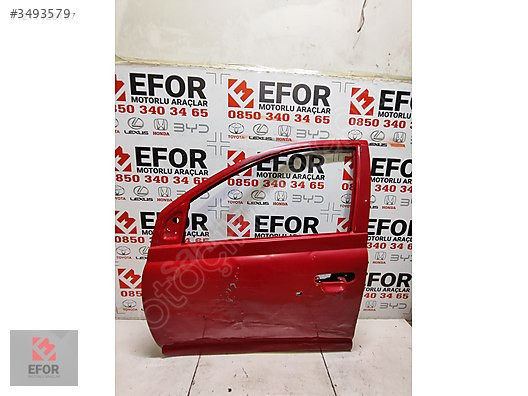 TOYOTA YARİS SOL ÖN KAPI ORJİNAL ÇIKMA YEDEK PARÇA 00-05