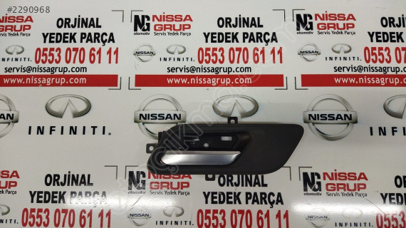 NİSSAN QASHQAİ ARKA SOL KAPI İÇ AÇMA KOL OEM SIFIR J12 2022-