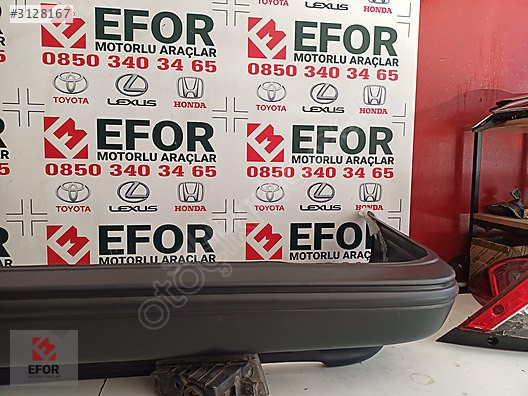 TOYOTA COROLLA SIFIR ARKA TAMPON 88-92 OEM NO: 52159-12710