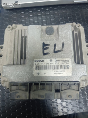 Renault Megane Scenic 1.9 DCI Motor Beyni 0281011275 8200305678