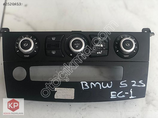 BMW 5.25 klima kontrol paneli