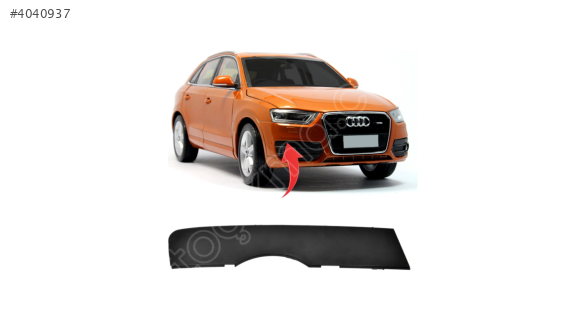 8U0807380B SİS FAR ÜST KAPAGI KAPLAMA R AUDİ Q3 2013-2015