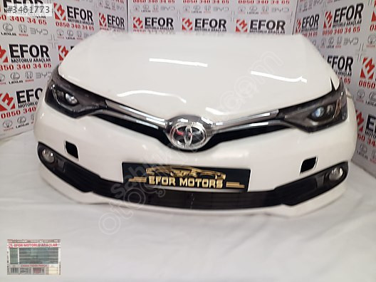 TOYOTA AURİS KOMPLE ÖN ÇIKMA ORİJİNAL PARÇA 2016-2018