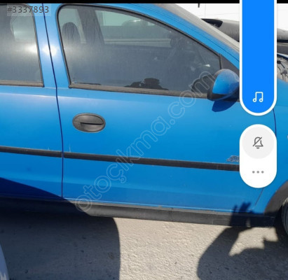 Corsa C  sağ ön ve arka kapı