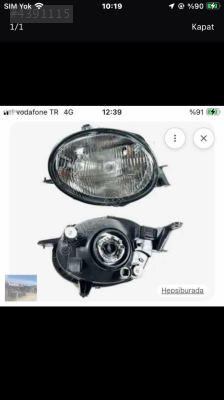 Toyota corolla sağ far 99
