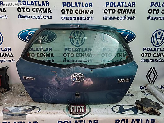 Toyota Yaris bagaj kapağı orijinal