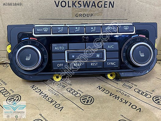 VW TRANSPORTER T6 KLİMA KONTROL PANELİ 7E5907040E SIFIR
