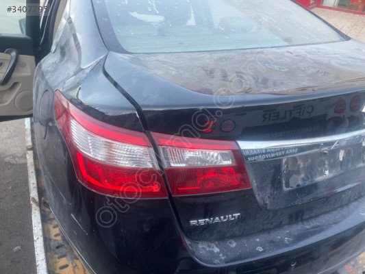 renault latitude sol camurluk arka