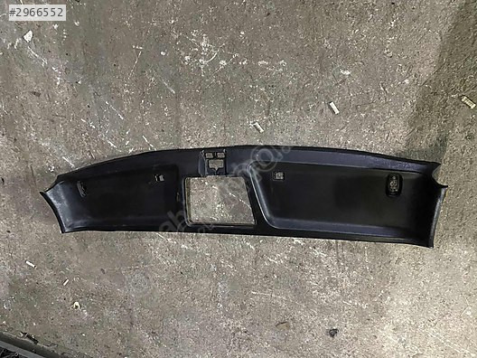 MERCEDES W140 S-SERİSİ ORJ. İÇ GÜNEŞLİK KARTONU SİYAH KUSURSUZ