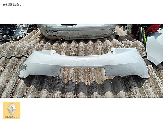 RENAULT MEGANE 3 COUPE ÇIKMA ORJİNAL BEYAZ ARKA TAMPON
