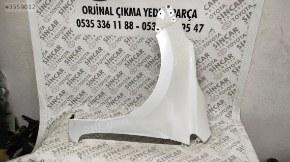 TOYOTA COROLLA 2013 2018 SOL ÖN ÇAMURLUK ÇIKMA ORJİNAL