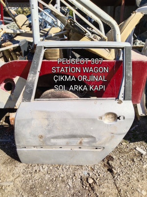 PEUGEOT 307 STATİON WAGON ÇIKMA ORJİNAL SOL ARKA KAPI