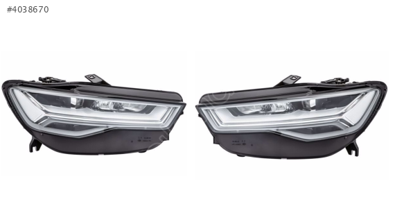 4G0941773H-774H AUDI A6 2015 SAĞ SOL FAR SET LED MATRİX SOKET SO