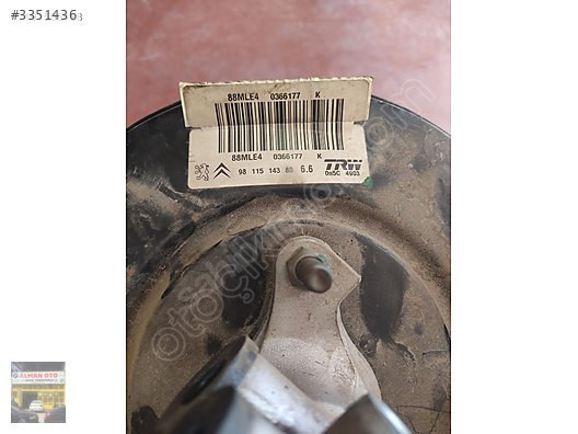 9811514380 PEUGEOT 301 FREN WESTİNGHOUSE