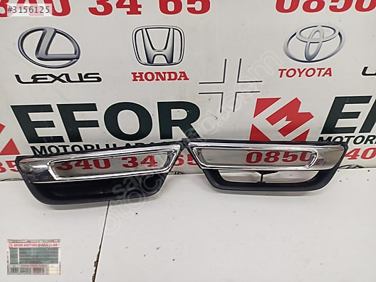 HONDA CRV ORJİNAL ÇIKMA SAĞ SOL SİS ÇERÇEVELERİ 17-19