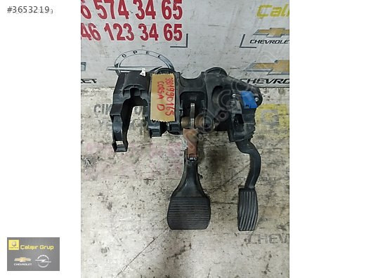 OPEL CORSA D PEDAL SETİ OEM 3801990165 ÇIKMA SÖKME YEDEK PARÇA