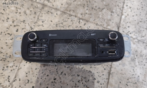 RENAULT CLİO 4 CAPTUR 281152571r TEYP RADYO ÇALAR ORİJİNAL