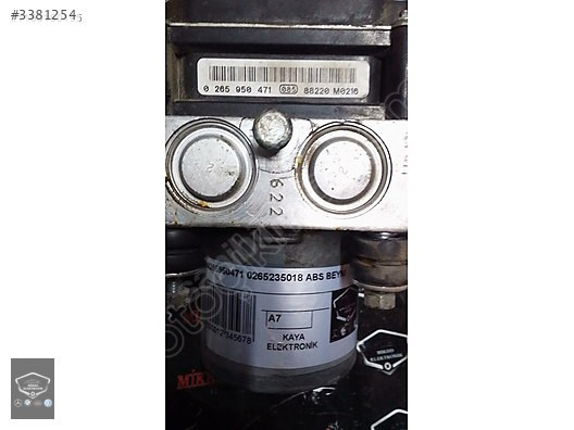 JAGUAR X TYPE ABS BEYNİ 0265950471 0265235018 5015405